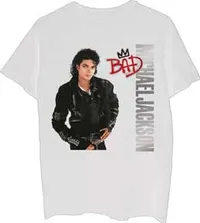 Michael Jackson - Bad Silver Logo (S)