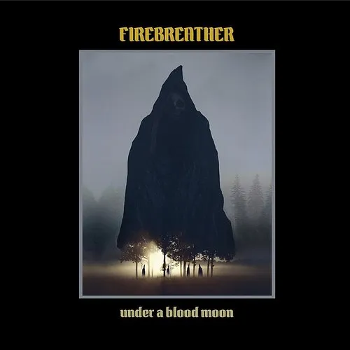 Firebreather - Under A Blood Moon vinyl record cover