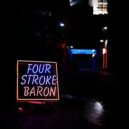 Four Stroke Baron - Planet Silver Screen vinyl record cover