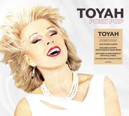 Toyah - Posh Pop vinyl record cover