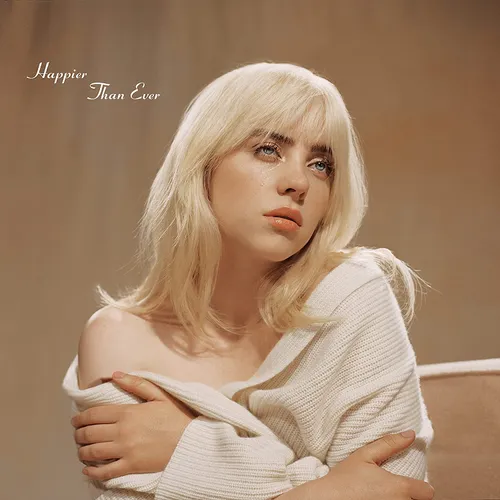 Billie Eilish - Happier Than Ever vinyl record cover