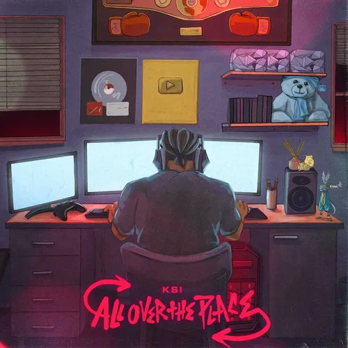 KSI - All Over The Place vinyl record cover