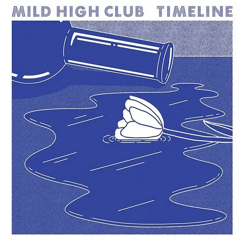 Mild High Club - Timeline (Blk) (Blue) vinyl record cover
