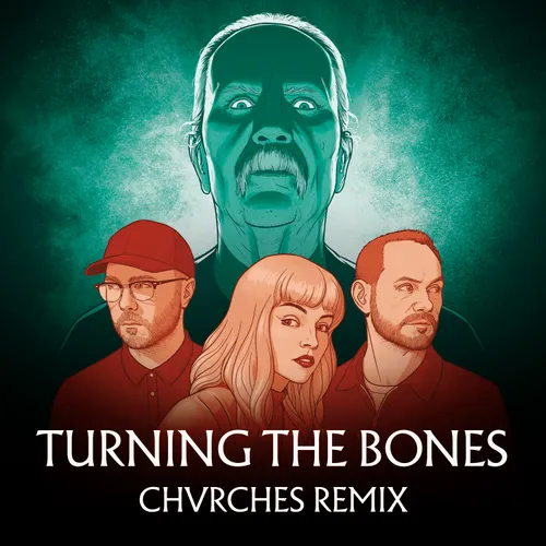 John Carpenter &amp; Chvrches - Turning The Bones (Chvrches Remix) vinyl record cover