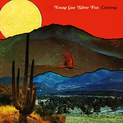 Young Gun Silver Fox - Canyons [Indie Exclusive Limited Edition Opaque Red LP]