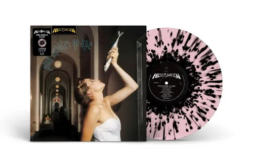 Helloween - Pink Bubbles Go Ape [Indie Exclusive Limited Edition Pink & Black Splatter LP]