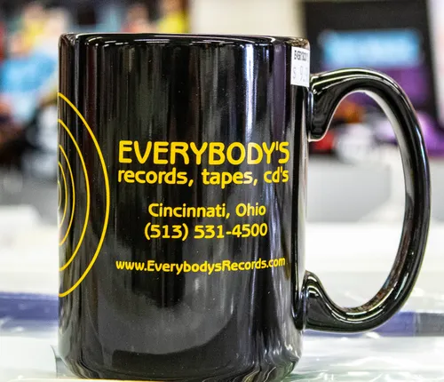 Everybodys Records - Everybodys Records Black Logo Mug