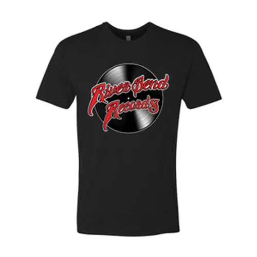 Riverbend Records - Black River Bend Records Logo T-Shirt [(#1) Small (S)]