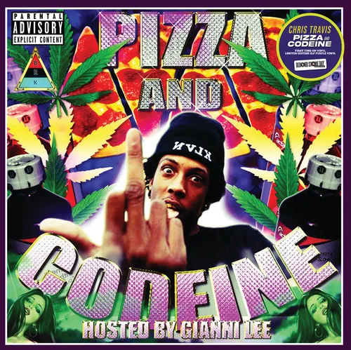 Chris Travis - Pizza and Codeine vinyl record cover