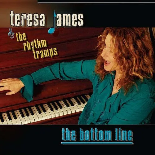 Teresa James & The Rhythm Tramps - Bottom Line vinyl record cover