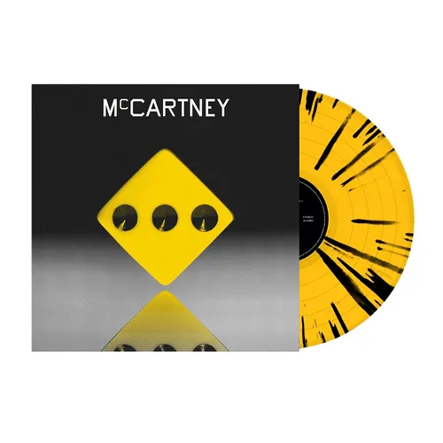 Paul McCartney - McCartney III: 3333 Edition [Indie Exclusive Limited Edition Yellow/Black Splatter LP]
