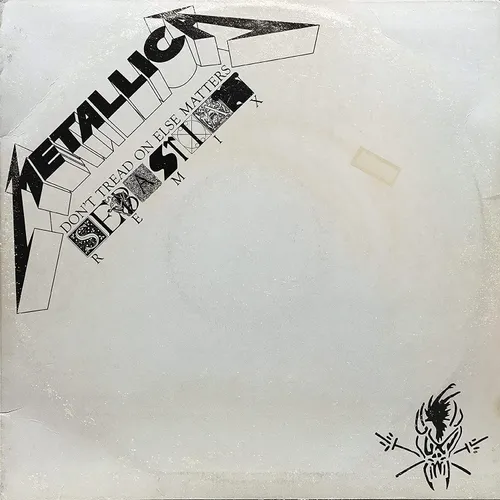 Metallica - Don't Tread On Else Matters (SebastiAn Remix) vinyl record cover