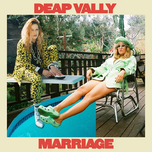 Deap Vally - Marriage [Indie Exclusive Limited Edition Orange Marble LP]