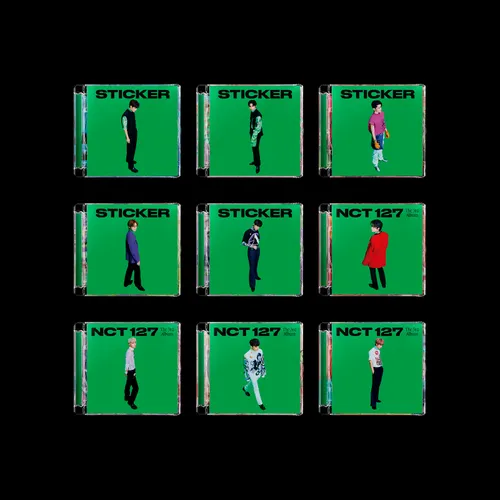 NCT 127 - The 3rd Album 'Sticker' [Jewel Case Ver.] [Random Cover]