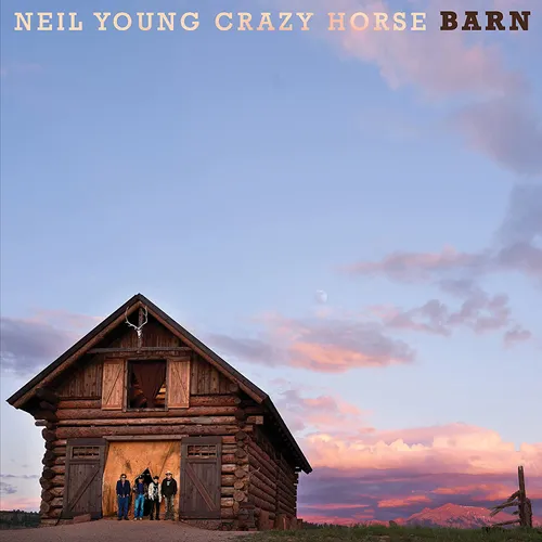 Neil Young with Crazy Horse - Barn vinyl record cover