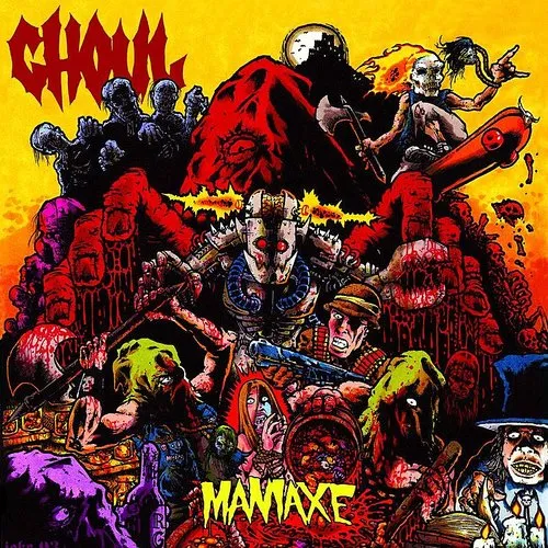 Ghoul - Maniaxe vinyl record cover