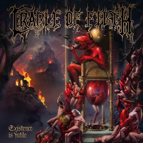 Cradle Of Filth - Existence Is Futile [Indie Exclusive Limited Edition Gold & Black Corona 2LP]