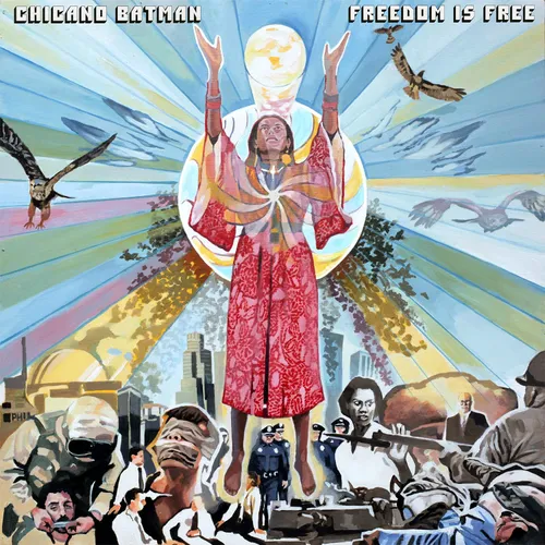Chicano Batman - Freedom Is Free [Limited Edition Pink & Blue Splatter LP]