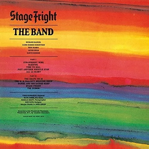 The Band - Stage Fright vinyl record cover