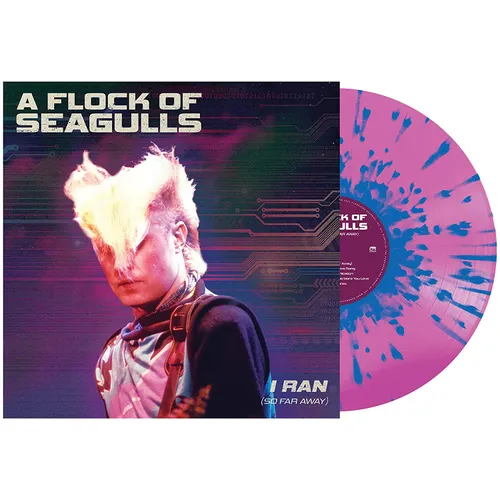 A Flock Of Seagulls - I Ran (So Far Away) [Pink & Blue Splatter LP]