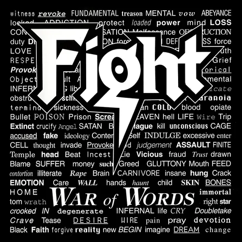Fight - War Of Words [Indie Exclusive Limited Edition White LP]