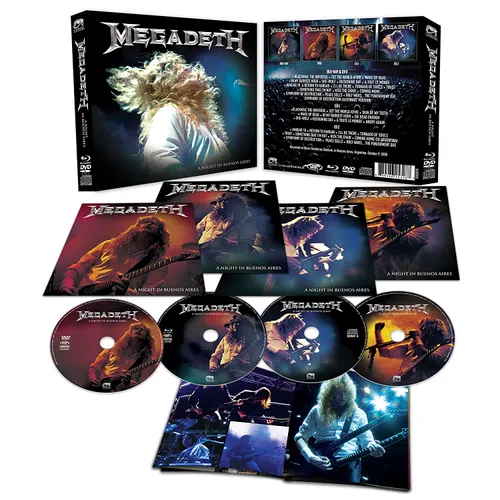 Megadeth - A Night In Buenos Aires [Blu-ray/DVD/2CD]