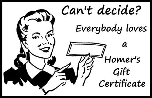 Homer's - Gift Certificate [$50.00]