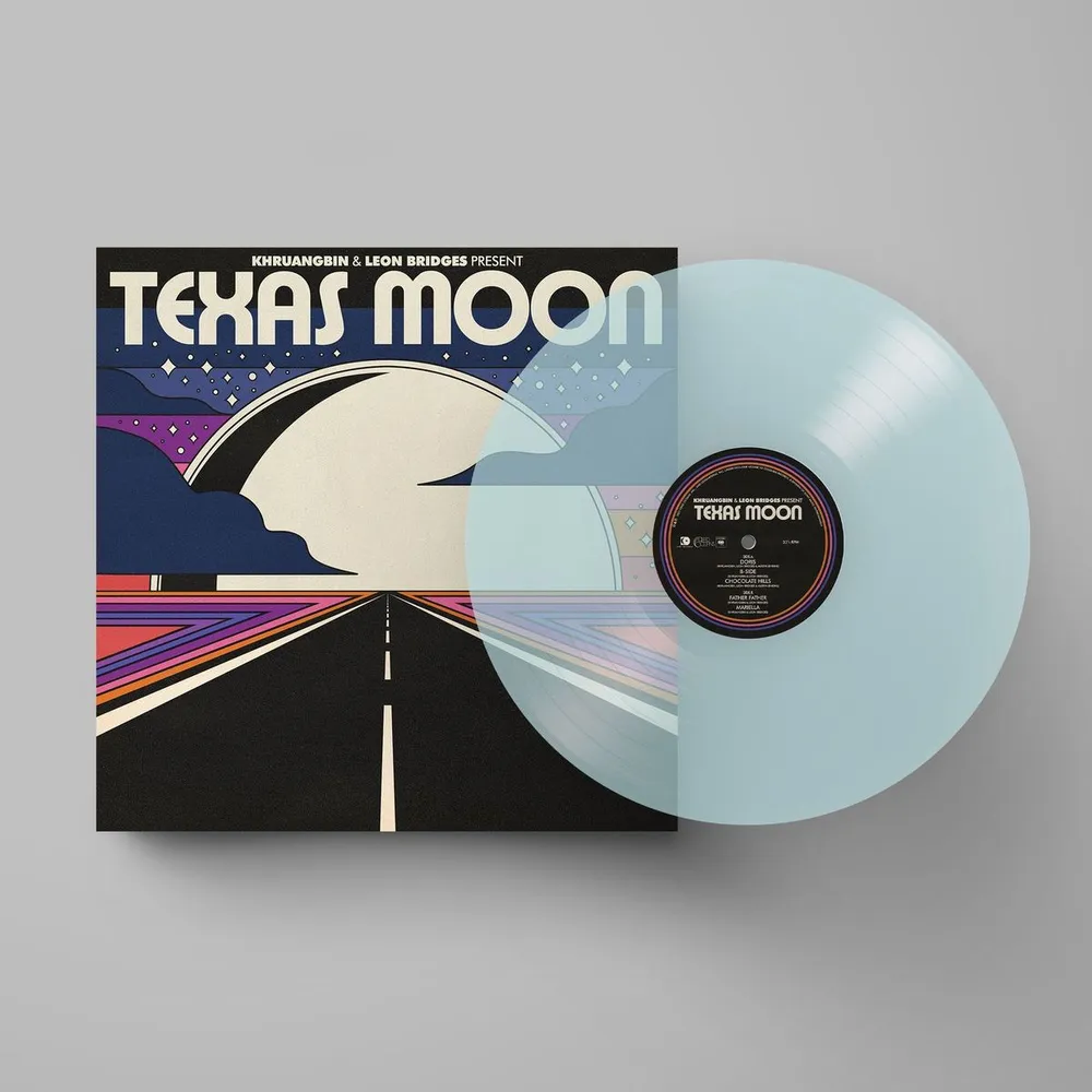 Khruangbin &amp; Leon Bridges - Texas Moon EP [Limited Edition Texas Retail Exclusive-Ghost Vinyl]