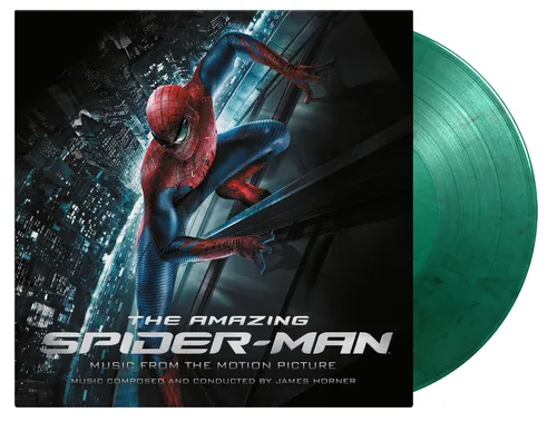 James Horner - The Amazing Spider-Man: 10th Anniversary Soundtrack [Limited Edition Green & Black Marbled 2LP]