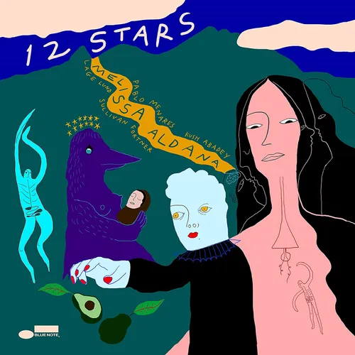 Melissa Aldana - 12 Stars vinyl record cover