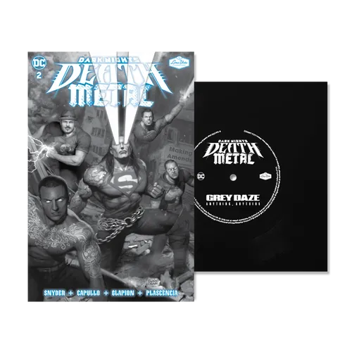 Grey Daze - Dark Nights: Death Metal #2 Soundtrack Special Edition - Grey Daze with Flexi Single 'Anything, Anything'