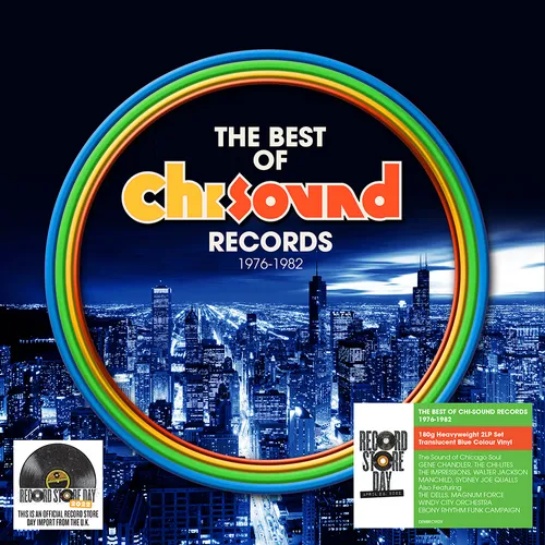 Various Artists - The Best Of Chi-Sound Records 1976-1983 vinyl record cover