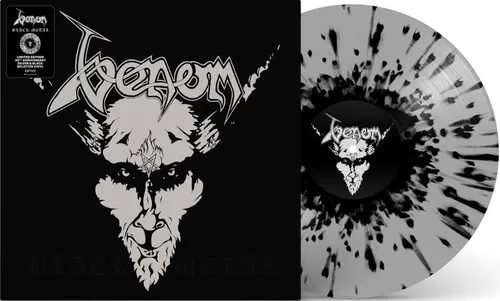 Venom - Black Metal [RSD Essential Indie Colorway Silver & Black Splatter LP]