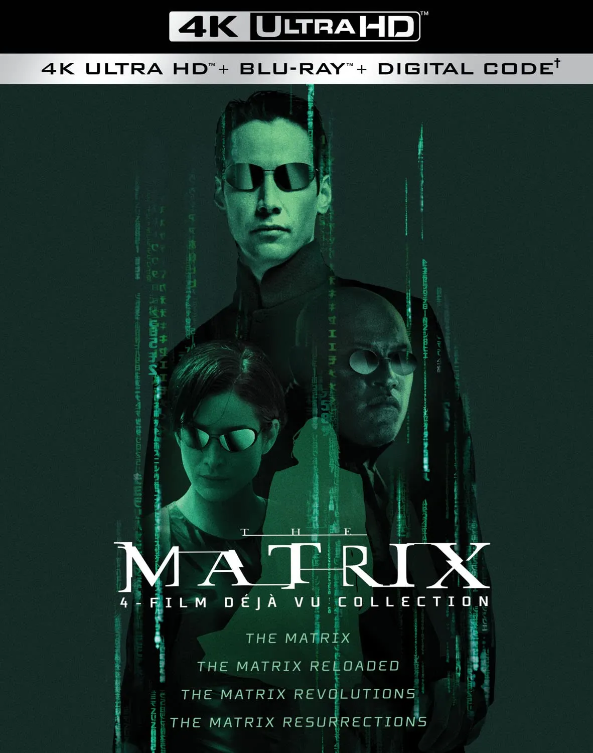 The Matrix Collection (4K Ultra HD + Blu-ray (Boxset)) [UHD]