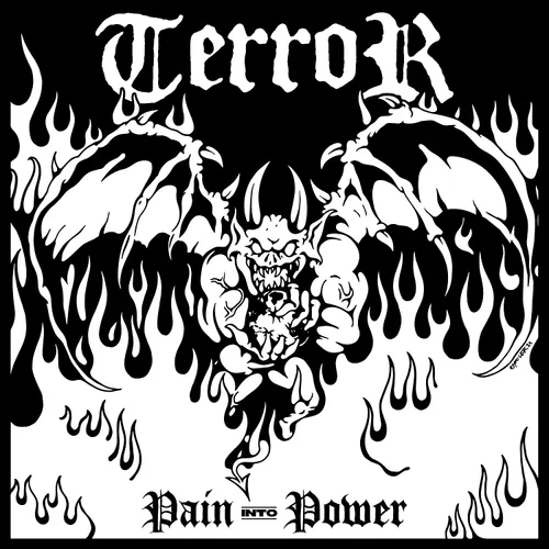 Terror - Pain Into Power [Indie Exclusive Limited Edition Clear with Black Silver Twist LP]
