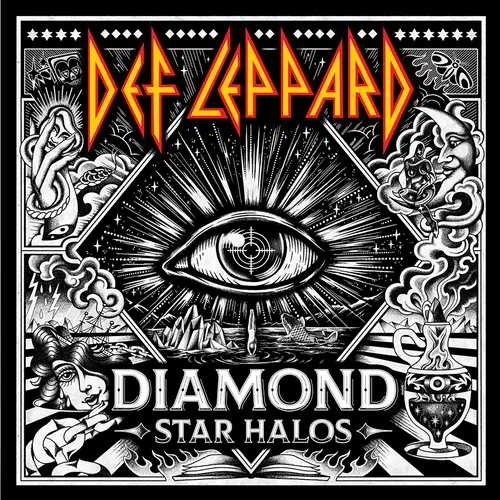 Def Leppard - Diamond Star Halos (Lith) (Auto)