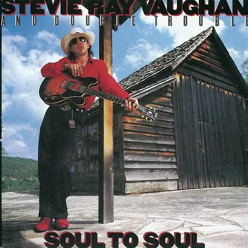Stevie Ray Vaughan - Soul to Soul vinyl record cover