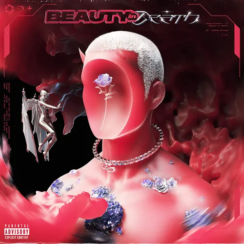 Chase Atlantic - Beauty In Death [Clear with Red Blobs LP]
