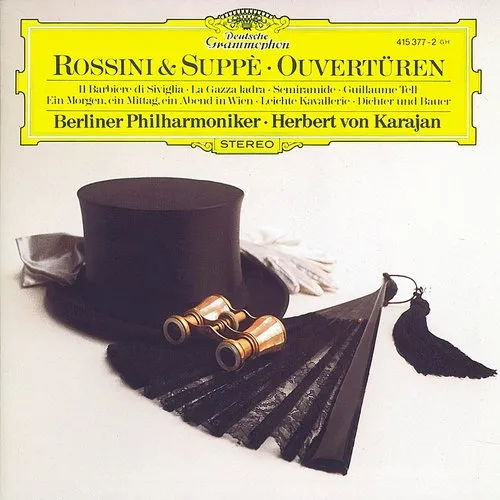 Berliner Philharmoniker - Overtures vinyl record cover