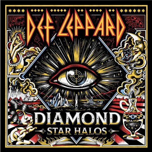Def Leppard - Diamond Star Halos vinyl record cover