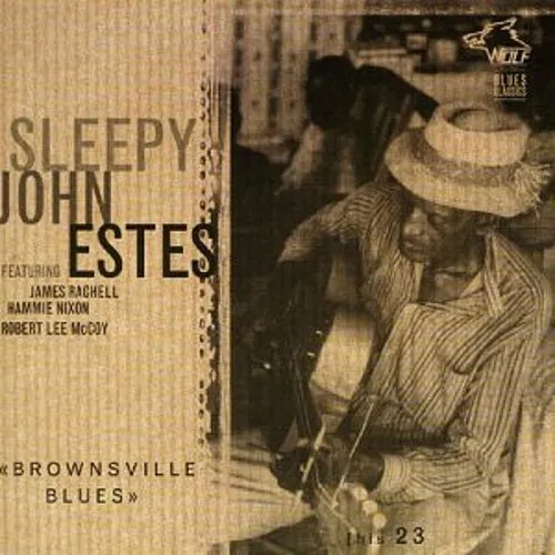Sleepy Estes John - Brownsville Blues vinyl record cover