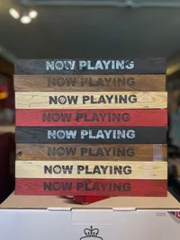 Park Ave CDs - Wooden � Now Playing � LP Stand [12 inch, Black] (Request shipping in notes section of order!)