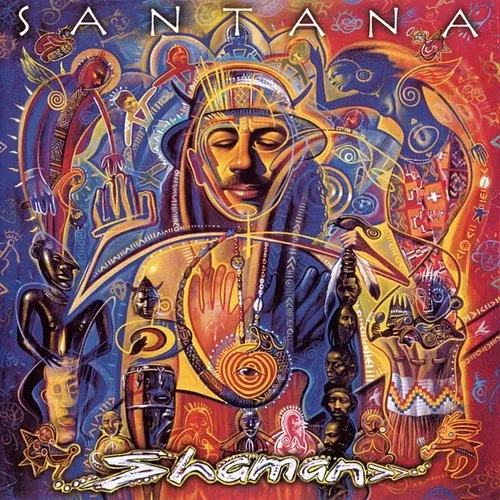 Santana - Shaman vinyl record cover