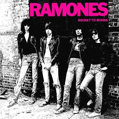 Ramones - Rocket To Russia vinyl record cover