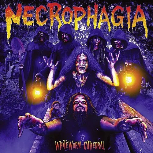 Necrophagia - White Worm Cathedral vinyl record cover