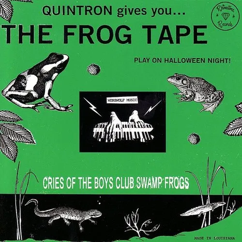 Quintron - The Frog Tape vinyl record cover