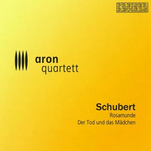 Aron, Schubert, Schubert / Aron Quartet - String Quartets vinyl record cover