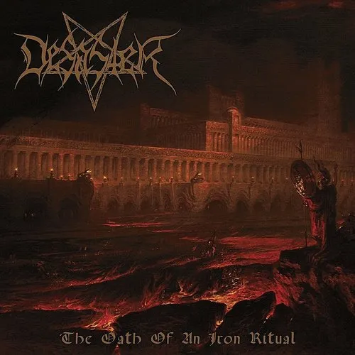 Desaster - The Oath Of An Iron Ritual vinyl record cover