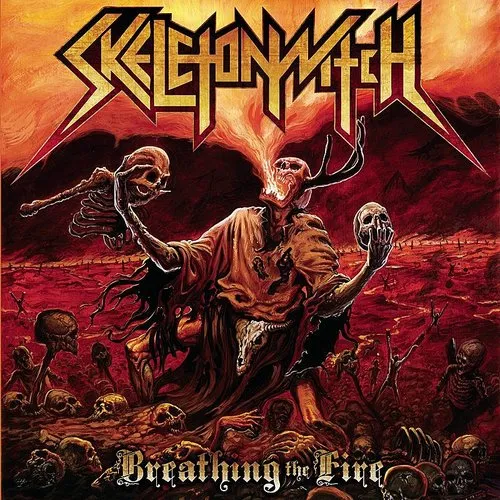Skeletonwitch - Breathing The Fire vinyl record cover