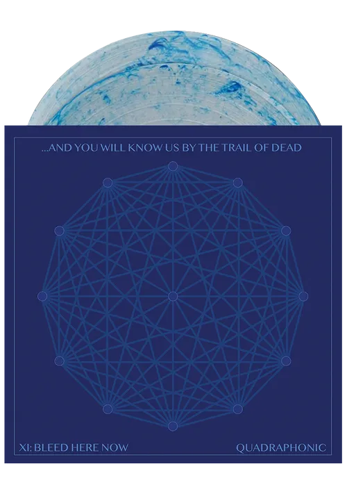 ...And You Will Know Us By The Trail Of Dead - XI: Bleed Here Now [Indie Exclusive Limited Edition Clear w/ Translucent Blue Swirl 2LP]